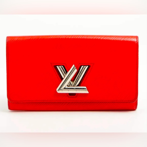 Louis Vuitton Handbags - Louis Vuitton Epi Portefouille Twist Coquelicot Wallet